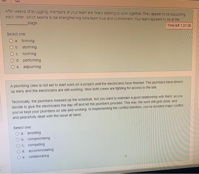 After weeks of struggling, members of your team