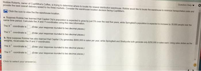 Question Help Robbie Roberts, owner of CupAloe's