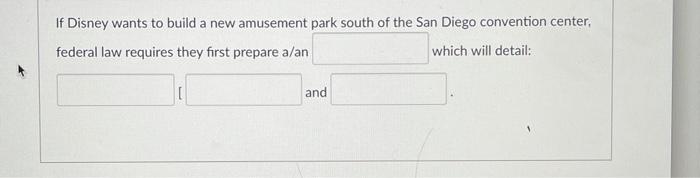 If Disney wants to build a new amusement park