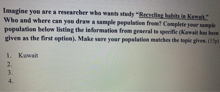 You are a researcher interested in studying