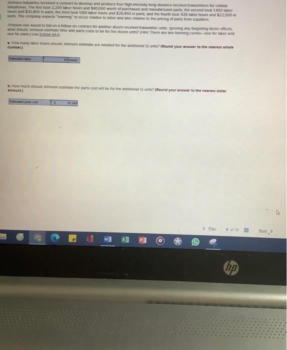 Johnson Industries received a contract to develop