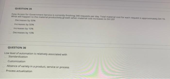 QUESTION 37 Which of the following is NOT False