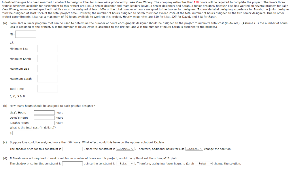 Industrial Designs has been awarded a contract to