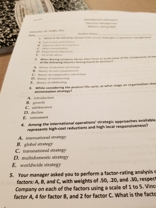 FAN 2. When Boeing company others to be some of