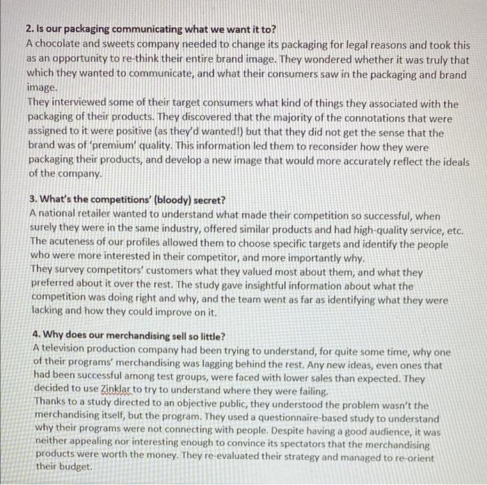 In chapter 4, we learned about three main