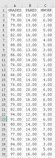 please use the above picture and type in an excel