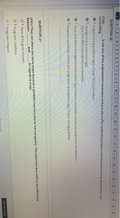 QUESTION 13 (CH4) What would you benefit as a