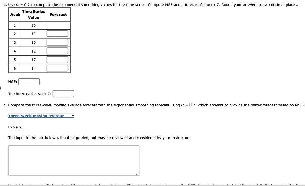 only question e) please Problem 15-05