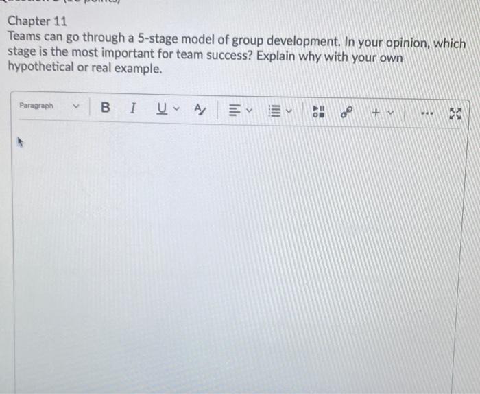 Question 3 (10 points) Chapter 8 How does the