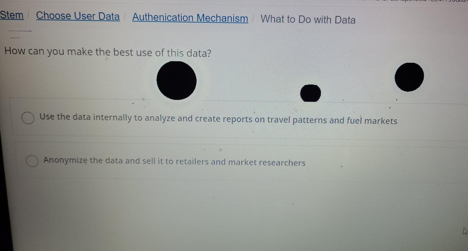just need second question answered Stem Choose