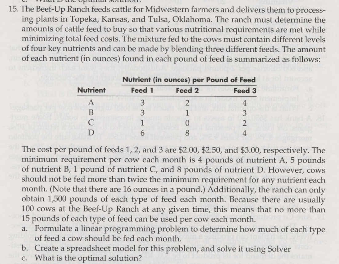 Only need excel functions, thank you. 15. The
