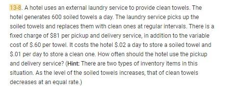 Solve the problems listed below by hand, using