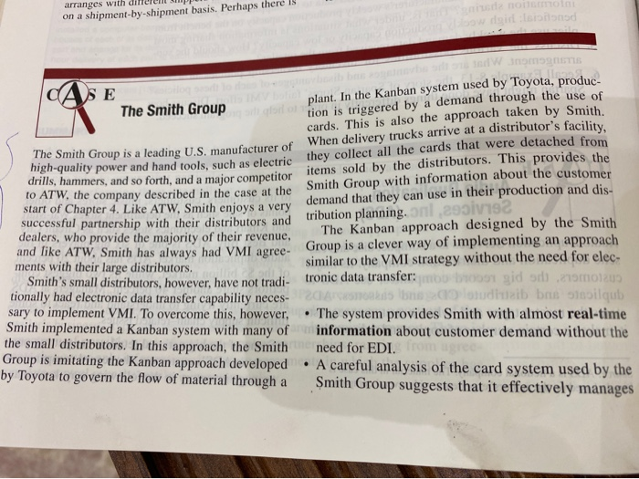 arranges with on a shipment-by-shipment basis.