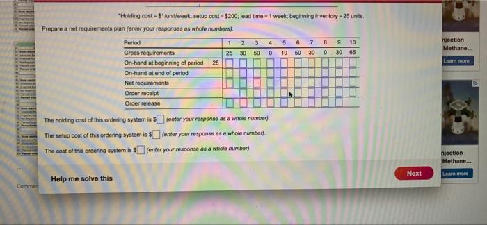 Using the pros requirements schedule below.