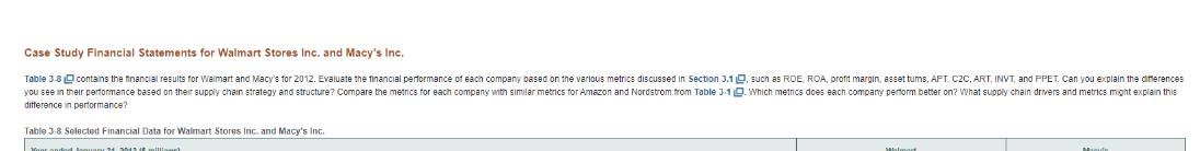 Please answer in excel-Thank you Case Study