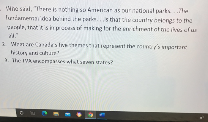 . Who said, There is nothing so American as our