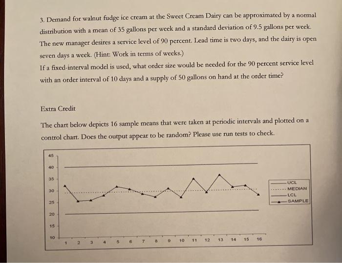please show explain and show work 3. Demand for