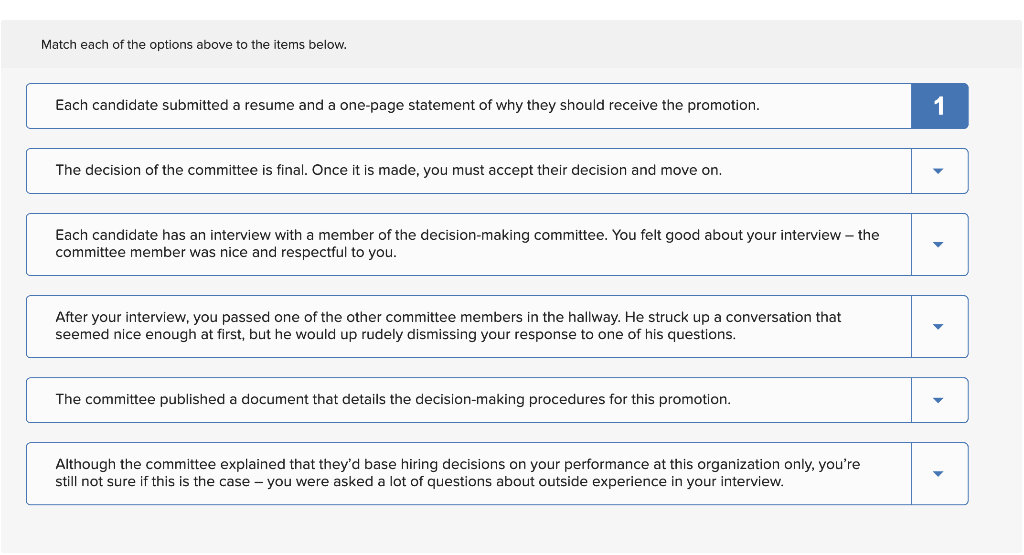 Justice in Promotion Decisions This activity is