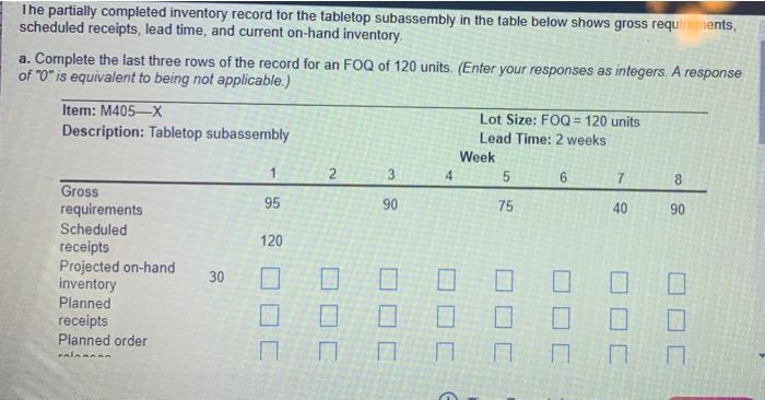 Please show work and formulas in Excel. Thank