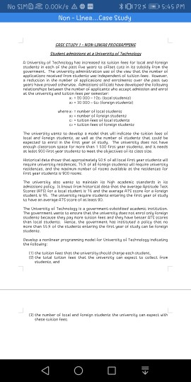 No SIMD 0.00k/s AE 10172% 5:45 PM Non-Linea...