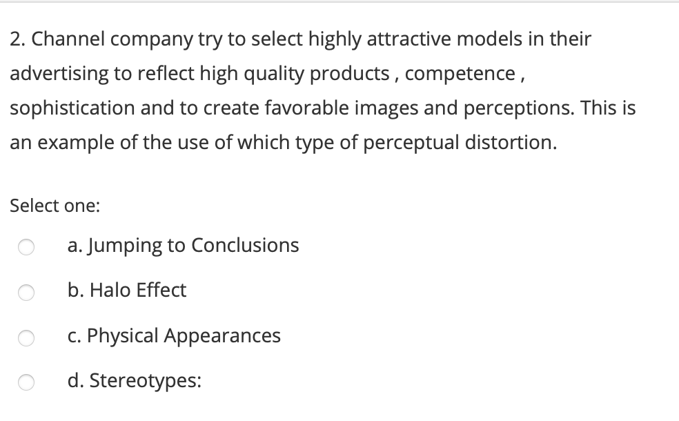 2. Channel company try to select highly