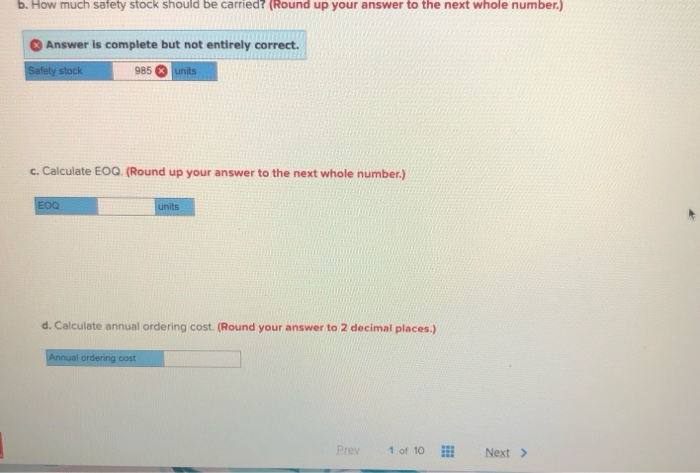 A sporting goods company has a distribution