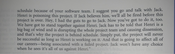 whats the conclusion of the case ? E STUDY 1 Team