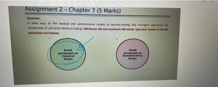 Assignment 2 - Chapter 7 (5 Marks) Question In