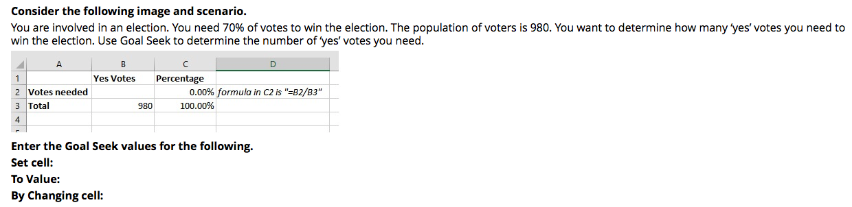 Consider the following image and scenario. You