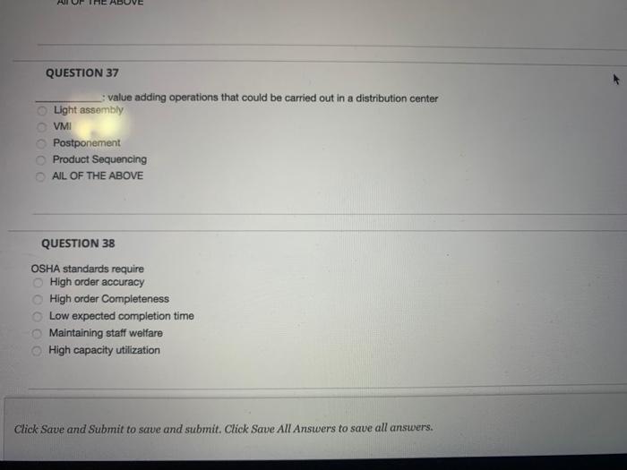 Maintaining stall welfare High capacity