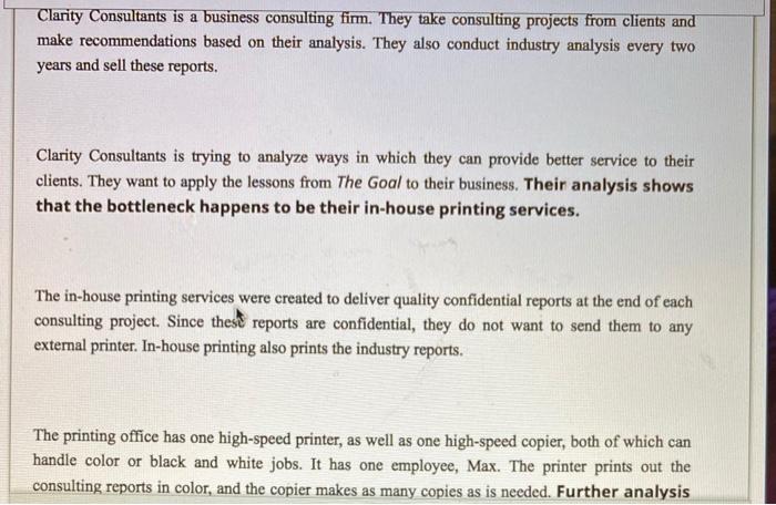 Clarity Consultants is a business consulting