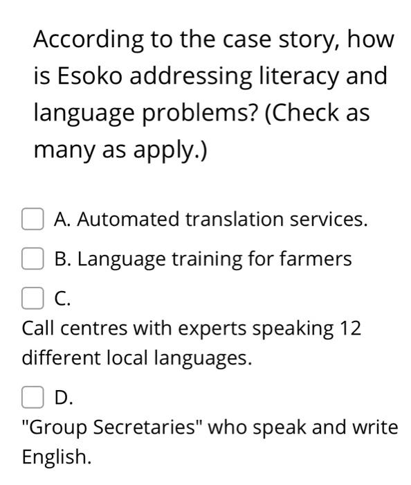 In supply chain management within the food