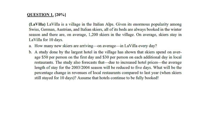 (LaVilla) LaVilla is a village in the Italian