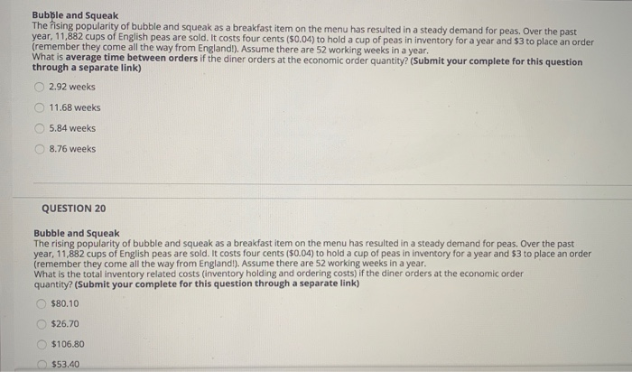 Bubble and Squeak The Rising popularity of bubble