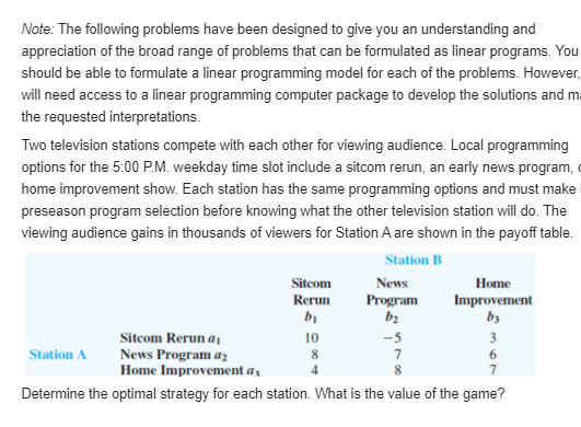 Please use numbers when formulating the LP