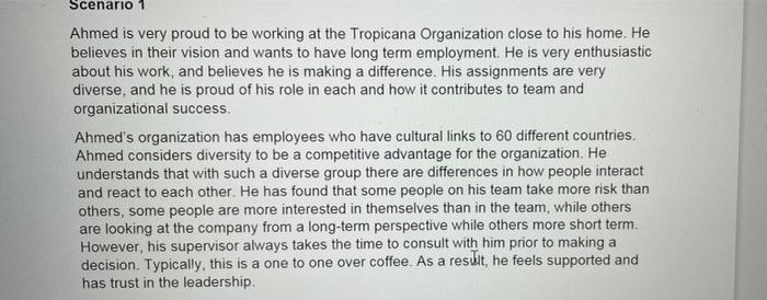 Ahmed is very proud to be working at the