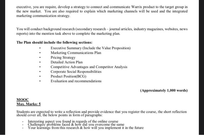 Assignment Objective This assignment aims to