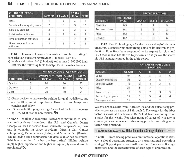 Help with 2.11 and 2.12 please. 54 PART 1
