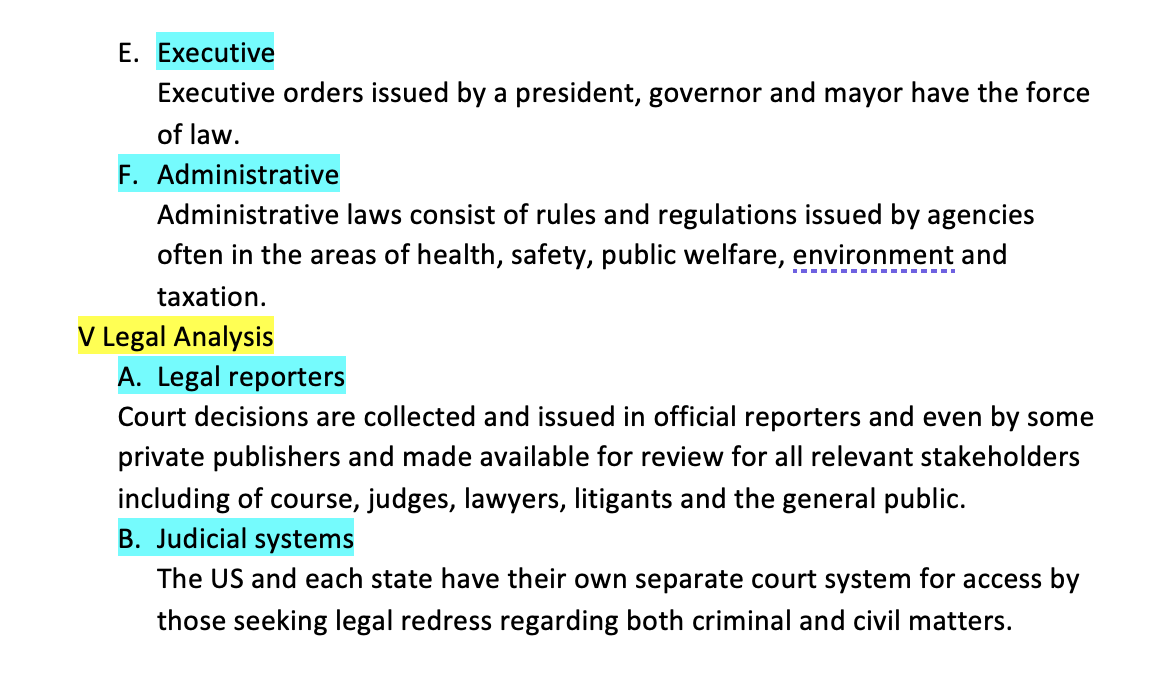 as a law and set it apart from other types of rules