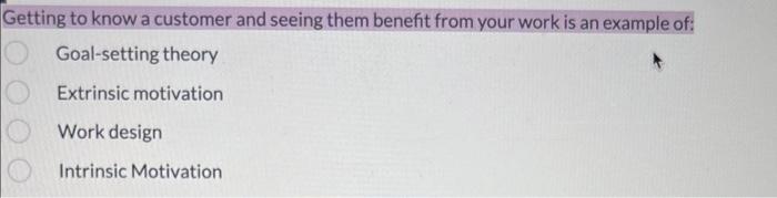 as soon as posible Getting to know a customer and