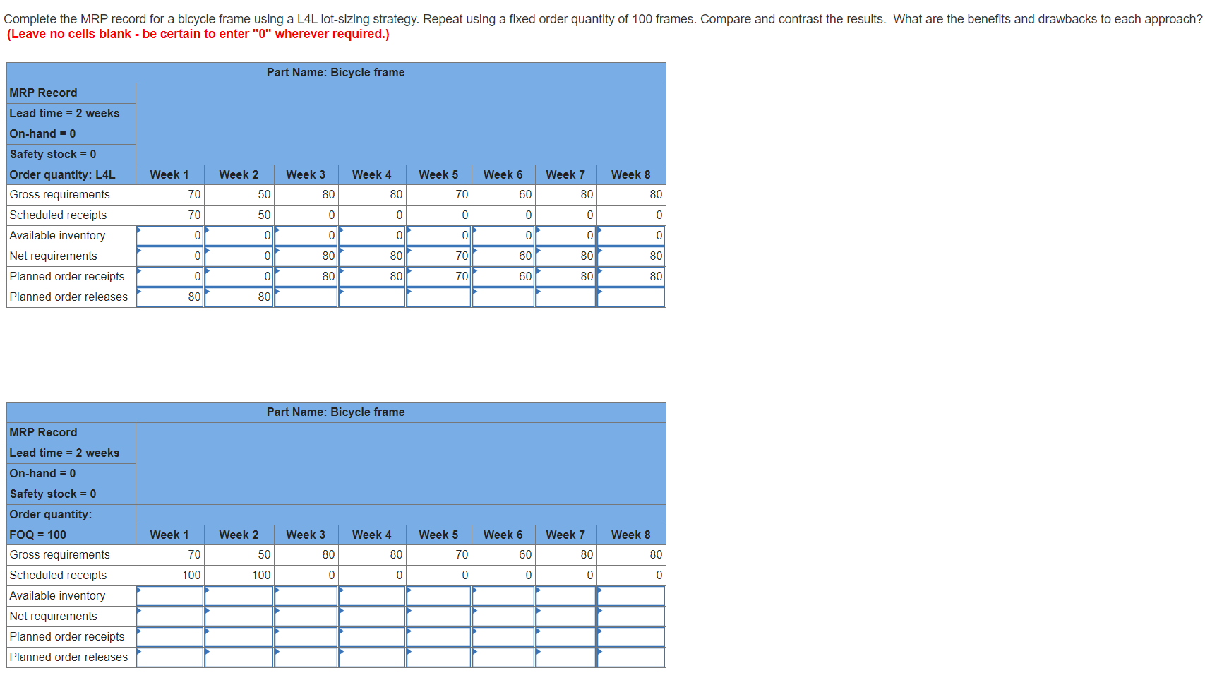 Please provide the answering showing all the work