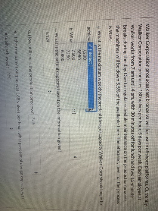 Walker Corporation produces cast bronze valves