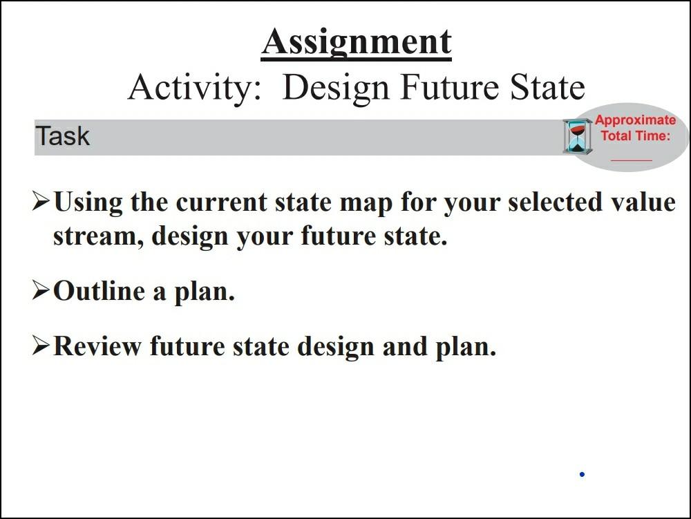 Assignment Activity: Design Future State Task