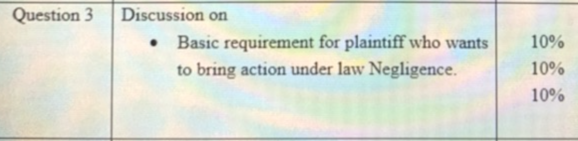 Please answer according to the question's grading