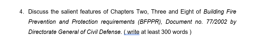 4. Discuss the salient features of Chapters Two,