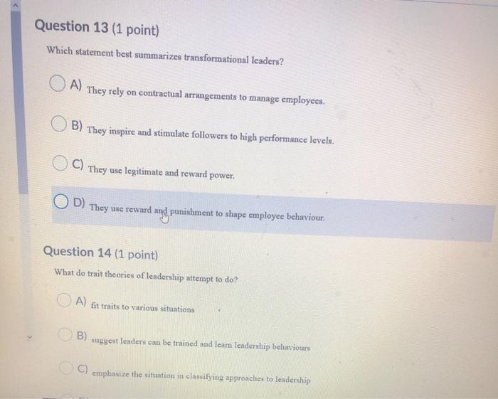 Question 10 (1 point) Barbara can be difficult to