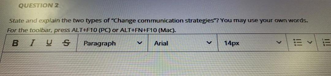 Answer Q2 following the case study above QUESTION