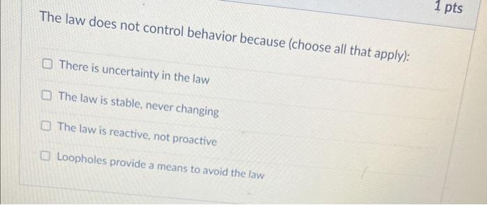 help Immediately The law does not control