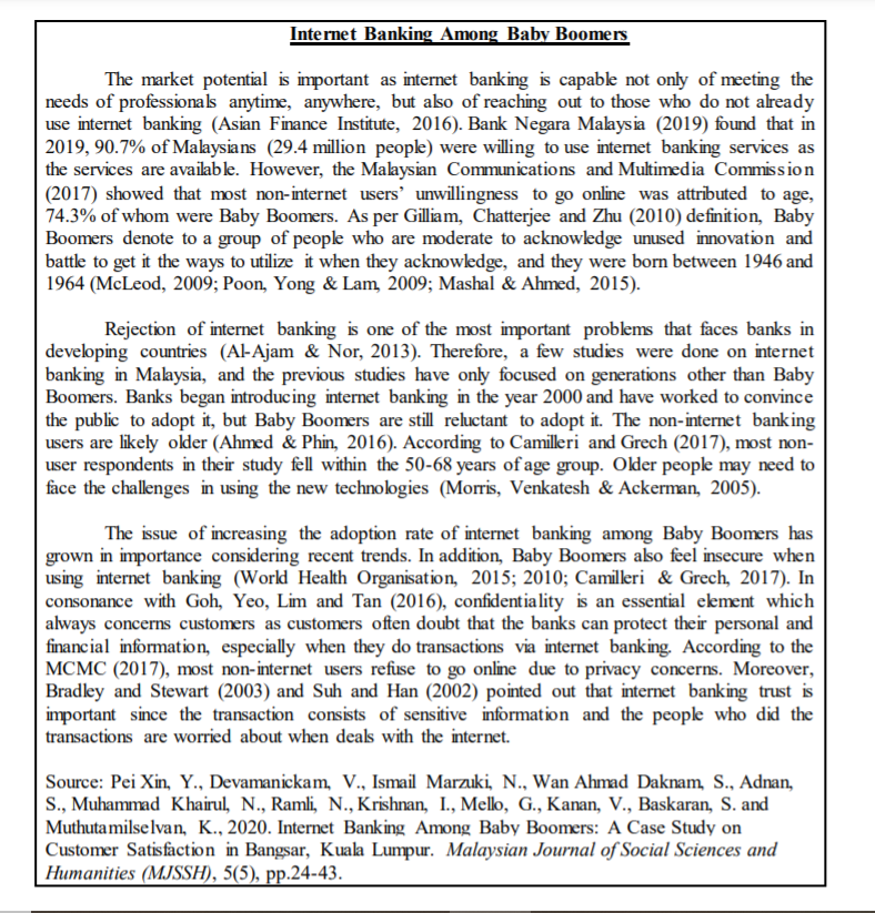 Please provide a paragraph with example and