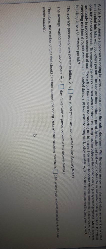 AUS Postal Service supervisor is looking for ways